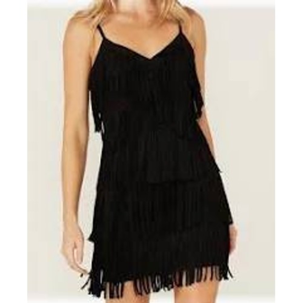 Idyllwind Miranda Lambert Brixworth Fringe Festival Mini Dress Size S Black NEW